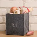 Corbeille en feutrine